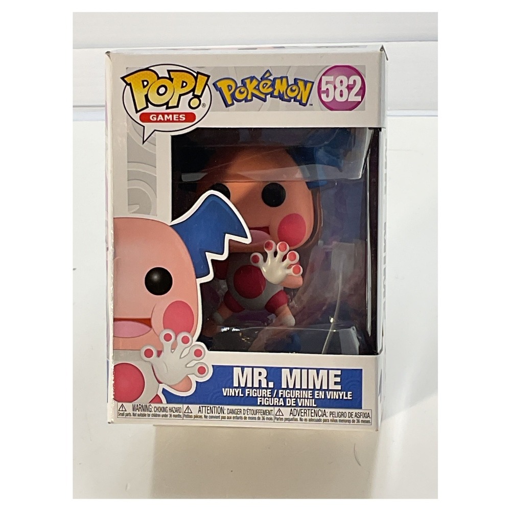 Funko Pop! Games Pokémon Mr. Mime #582 Vinyl Figure New